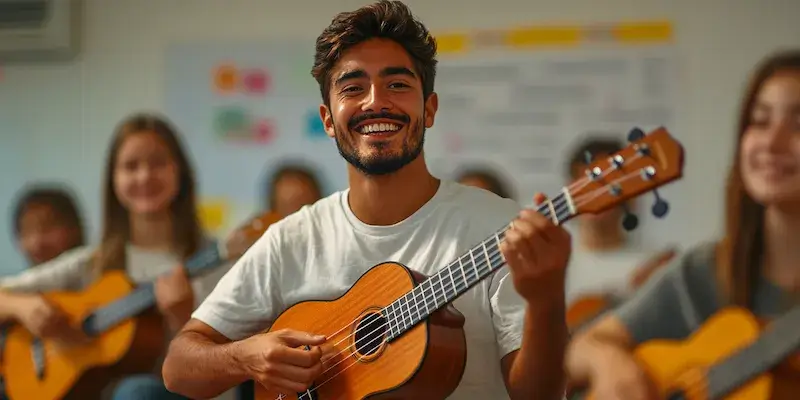 Czy na ukulele gra się jak na gitarze?