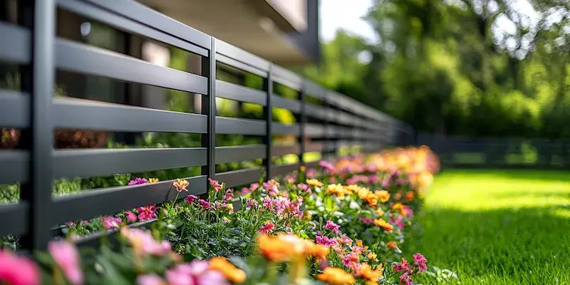 Aluminiumzaun aus Polen