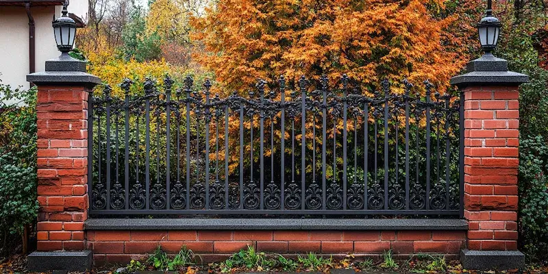 Design-Zäune aus Polen