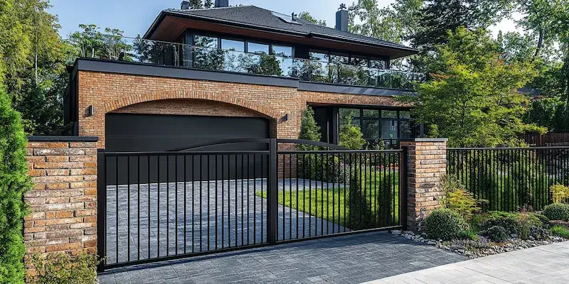 Modernzäune aus Polen