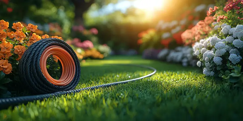 Bęben jak zrobić wieszak na wąż ogrodowy?